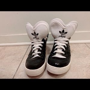 Adidas Originals Jeremy Scott Double Heart Shoes